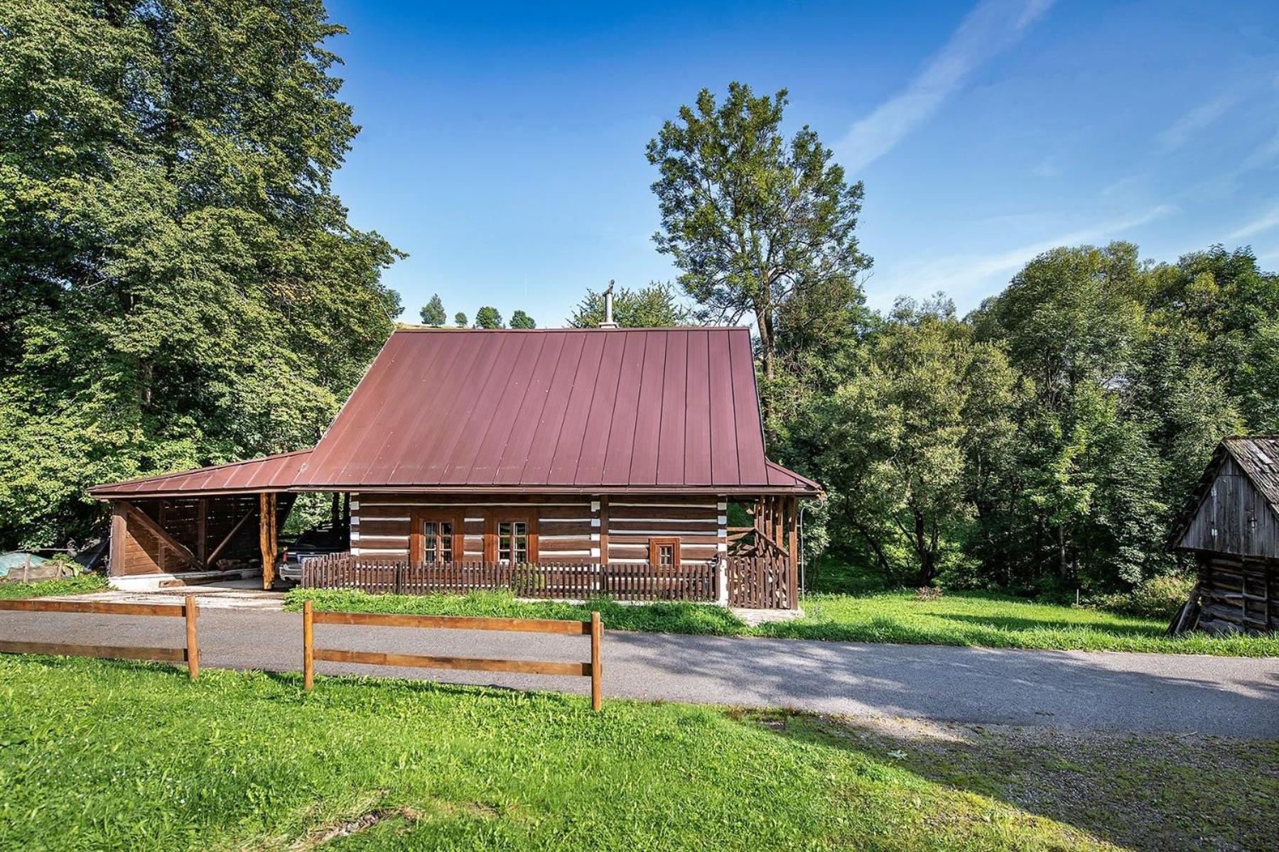 Drevenica Na Kraji Sveta Villa Osturna Exteriör bild